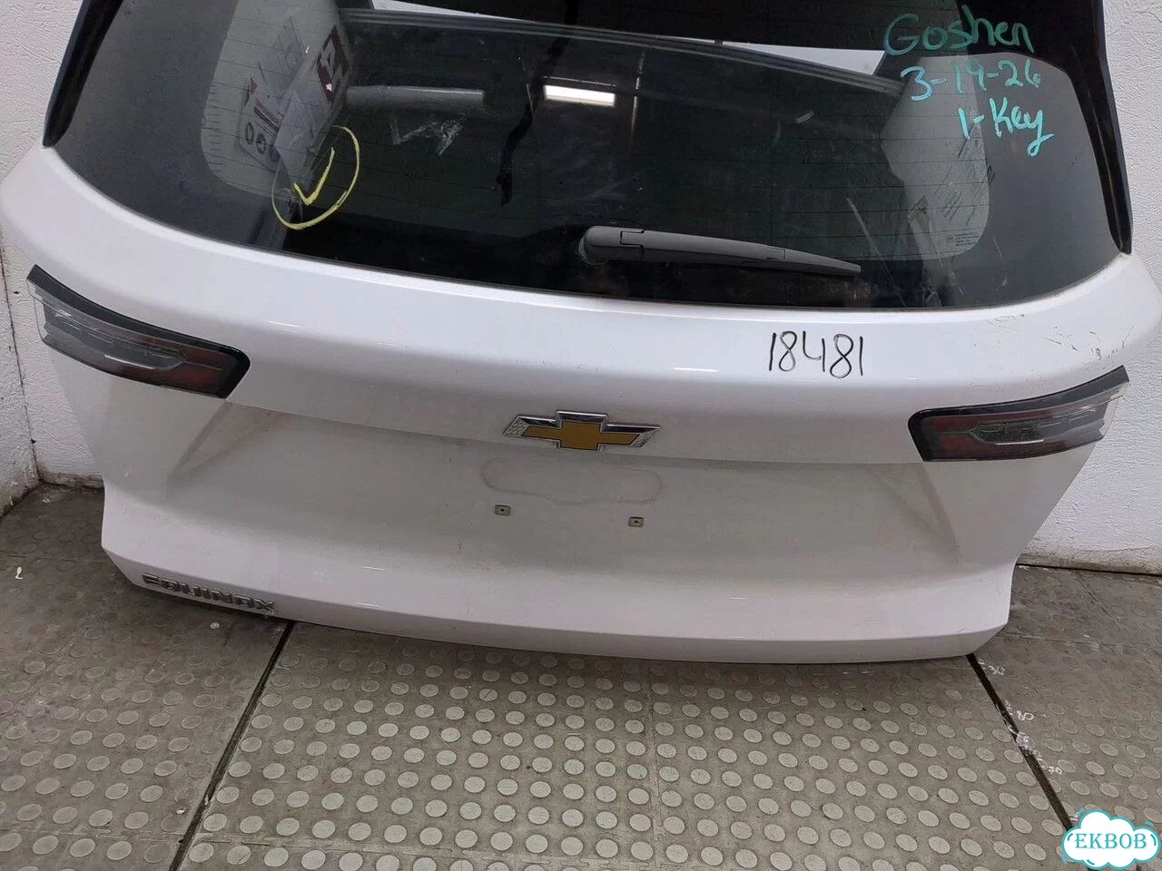 Крышка багажника Chevrolet Equinox 2024 фото 4