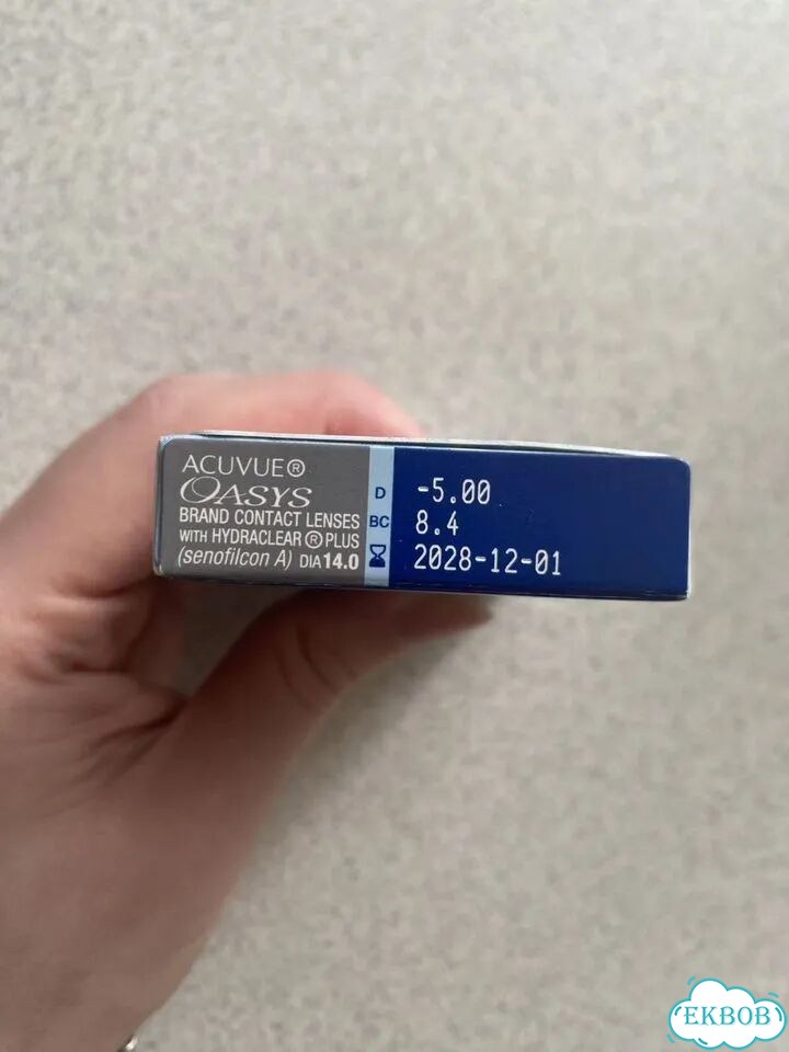 Контактные линзы Acuvue oasys фото 3