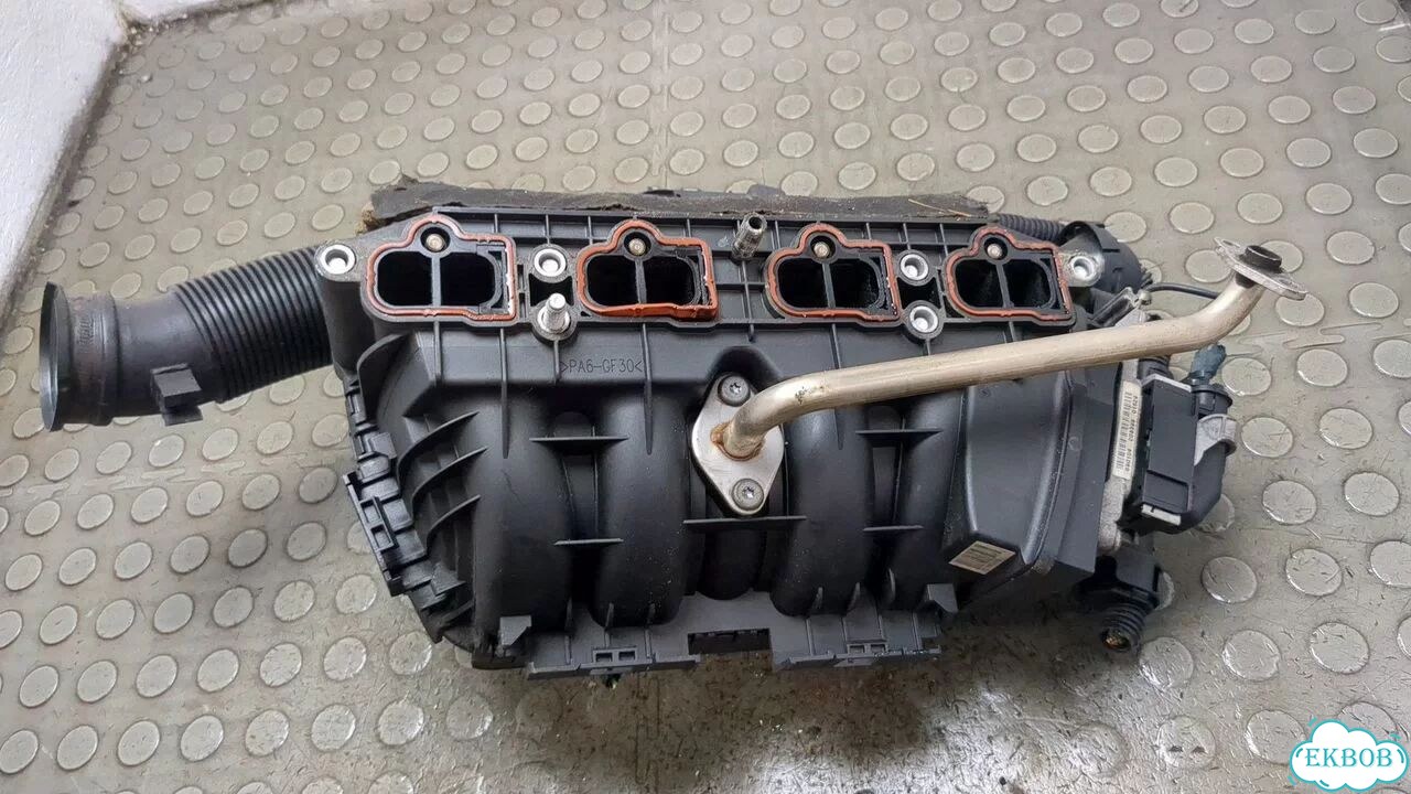 Коллектор впускной Opel Astra H фото 6