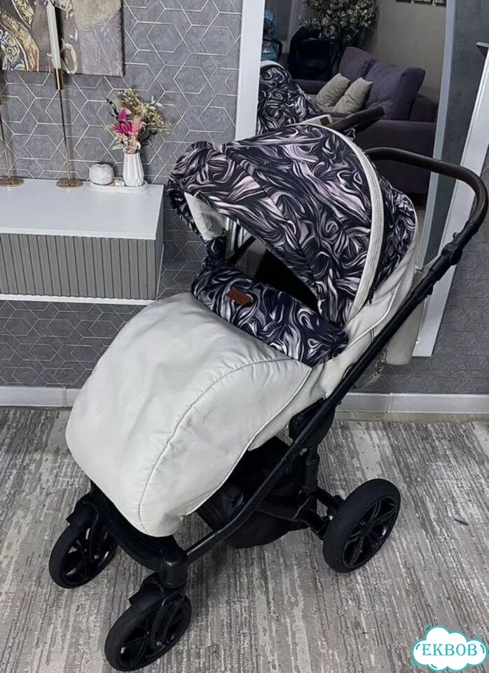 Коляска Verdi Mocca 3в1 экокожа фото 3