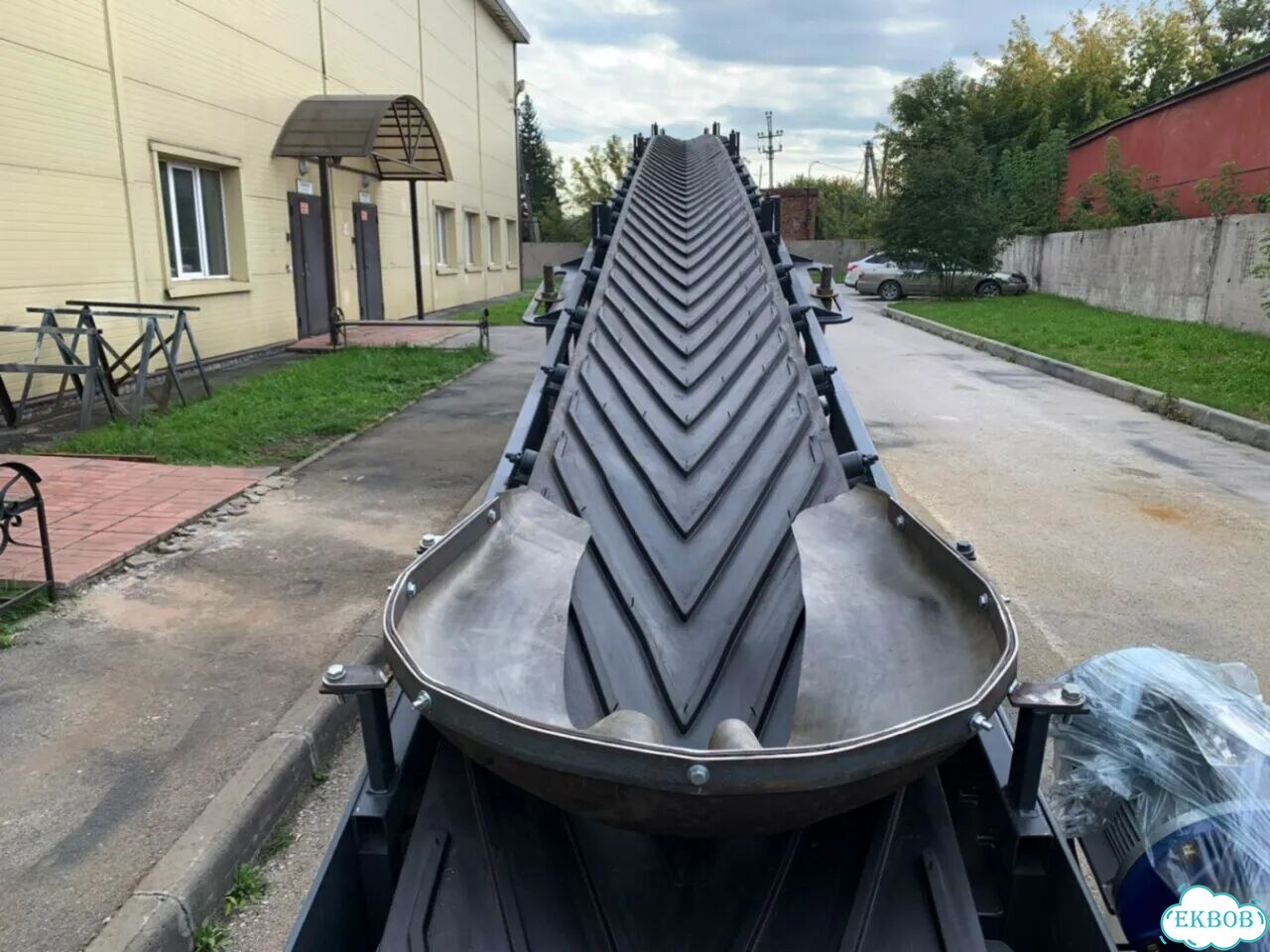 Конвейер Z-образный мобильный. Для зерна фото 10