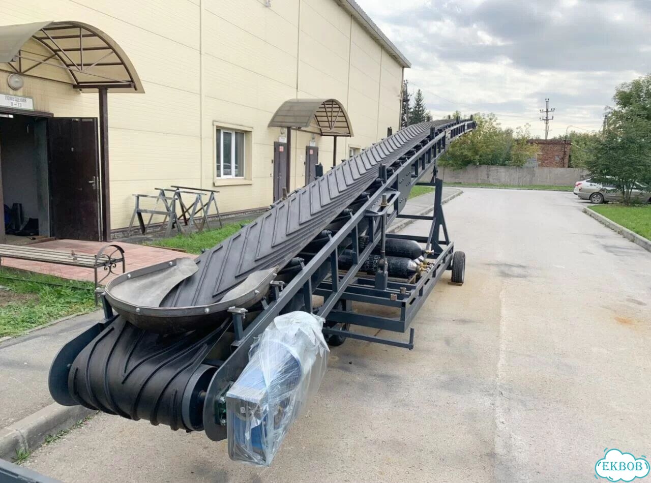 Конвейер Z-образный мобильный. Для зерна фото 7