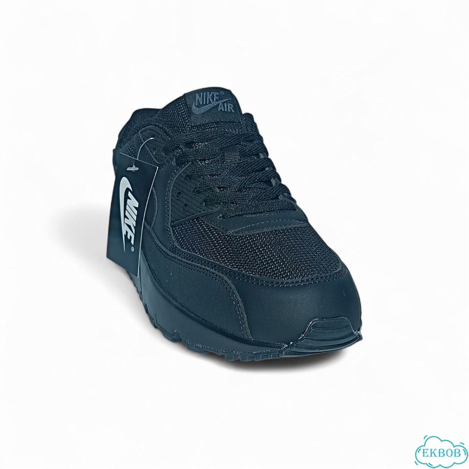 Кроссовки nike air max 90 черные фото 3