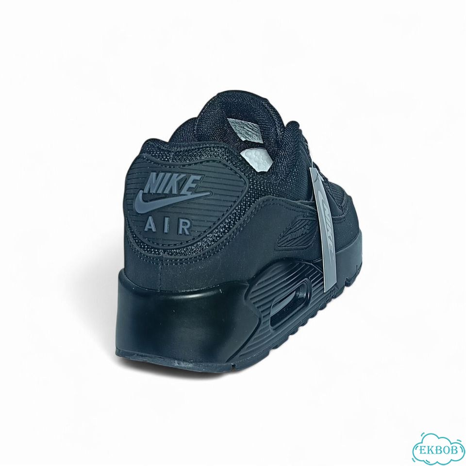 Кроссовки nike air max 90 черные фото 5