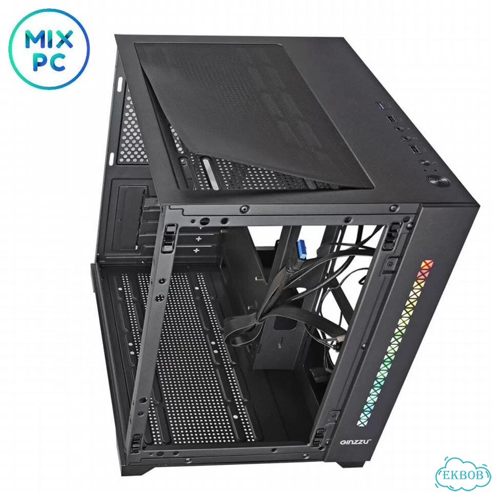 Корпус Ginzzu V300 Black Б.У. с гарантией 14 дней фото 4