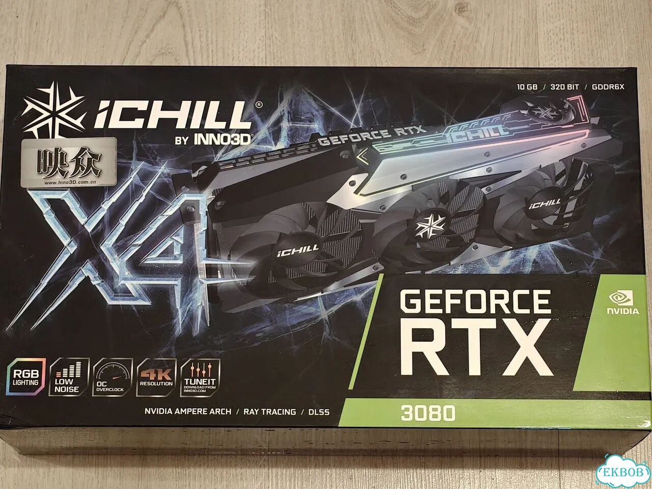 RTX 3080 inno3D ichill X4 фото 4