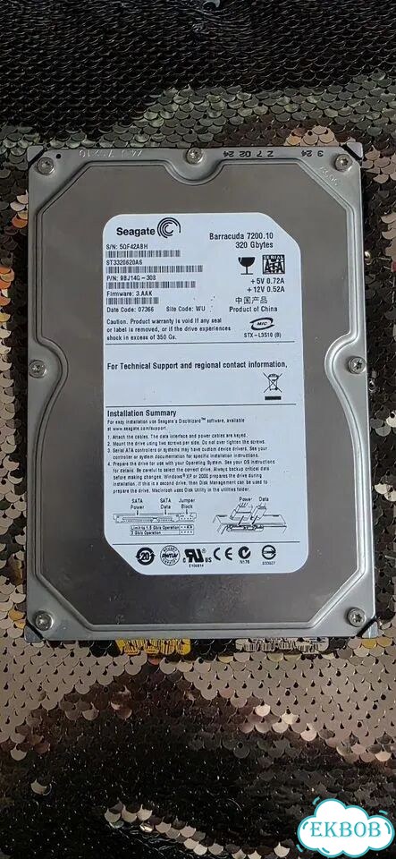 Жесткий диск 320GB HDD фото 1