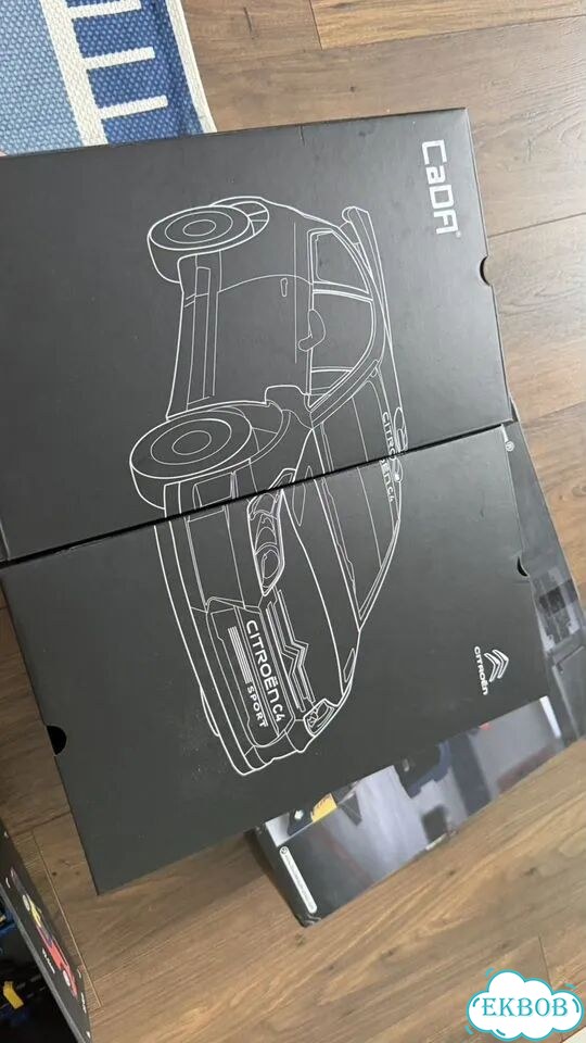 Конструктор cada модель Citroën C4 WRC фото 10