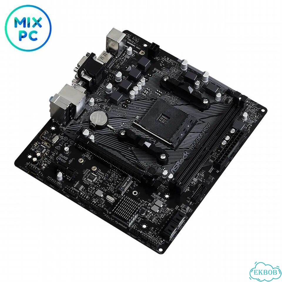Материнская плата AM4 ASRock B550M-HDV Б.У. с гарантией 14 дней фото 3