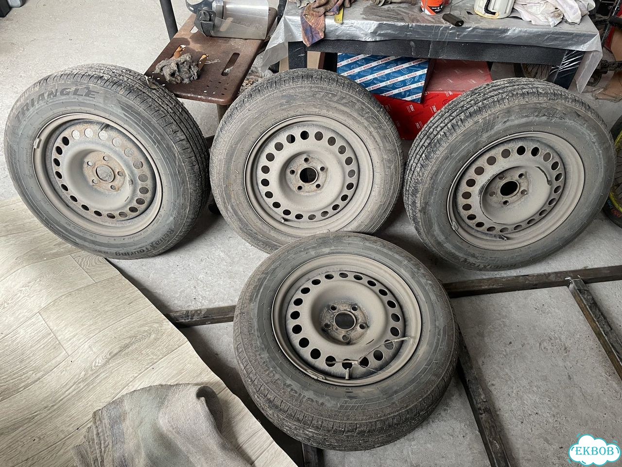 Штампованные диски General Motors 5.5×R15 5×105 фото 1