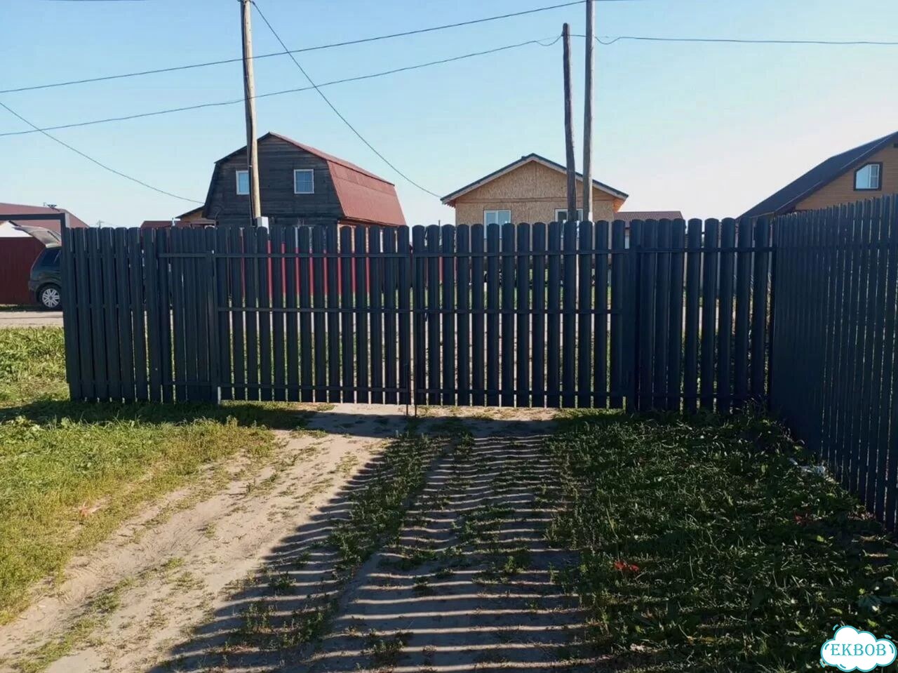 Установка заборов Установка забора Монтаж забора фото 4