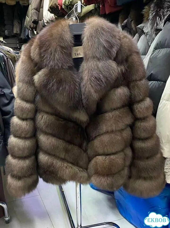 Шуба песец паркет фото 4