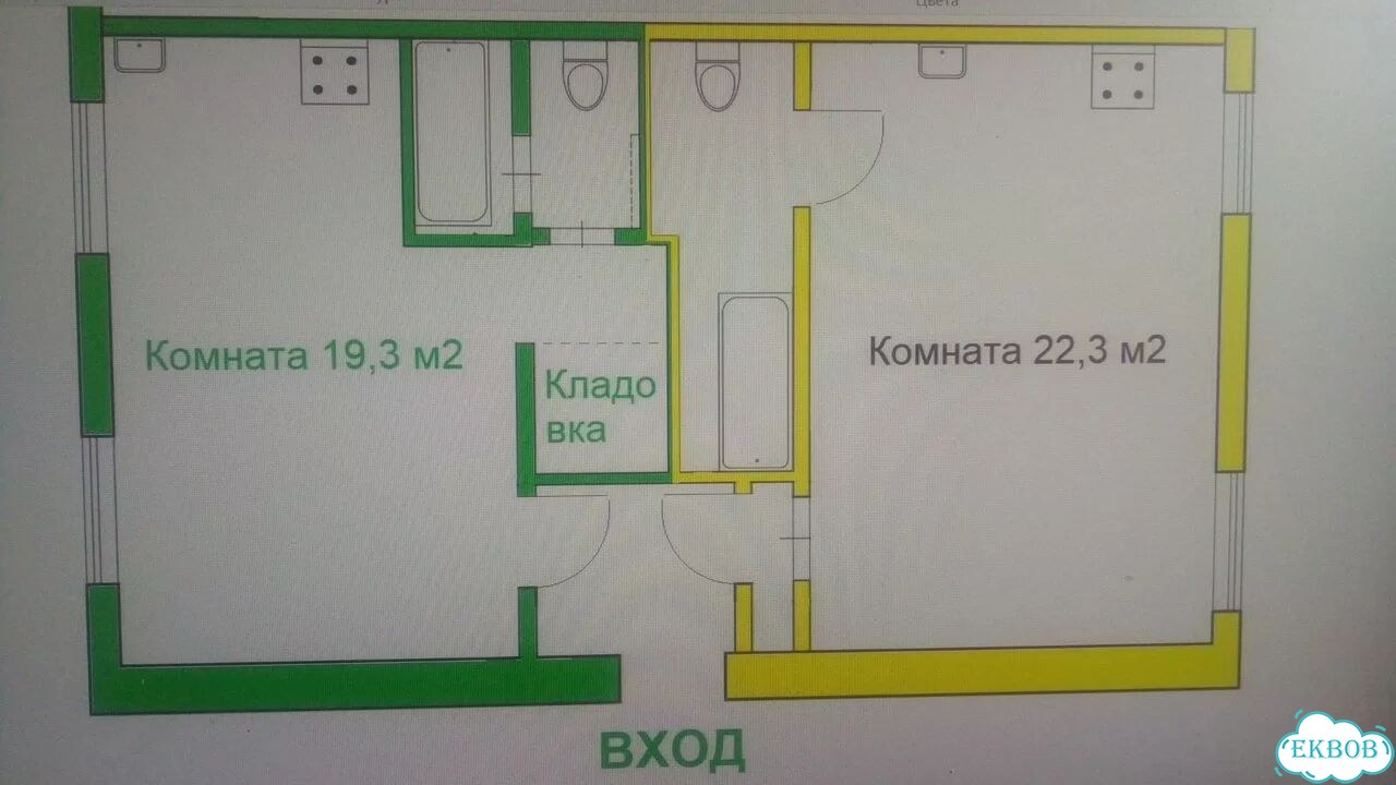 Гостиница, 57 м² фото 1