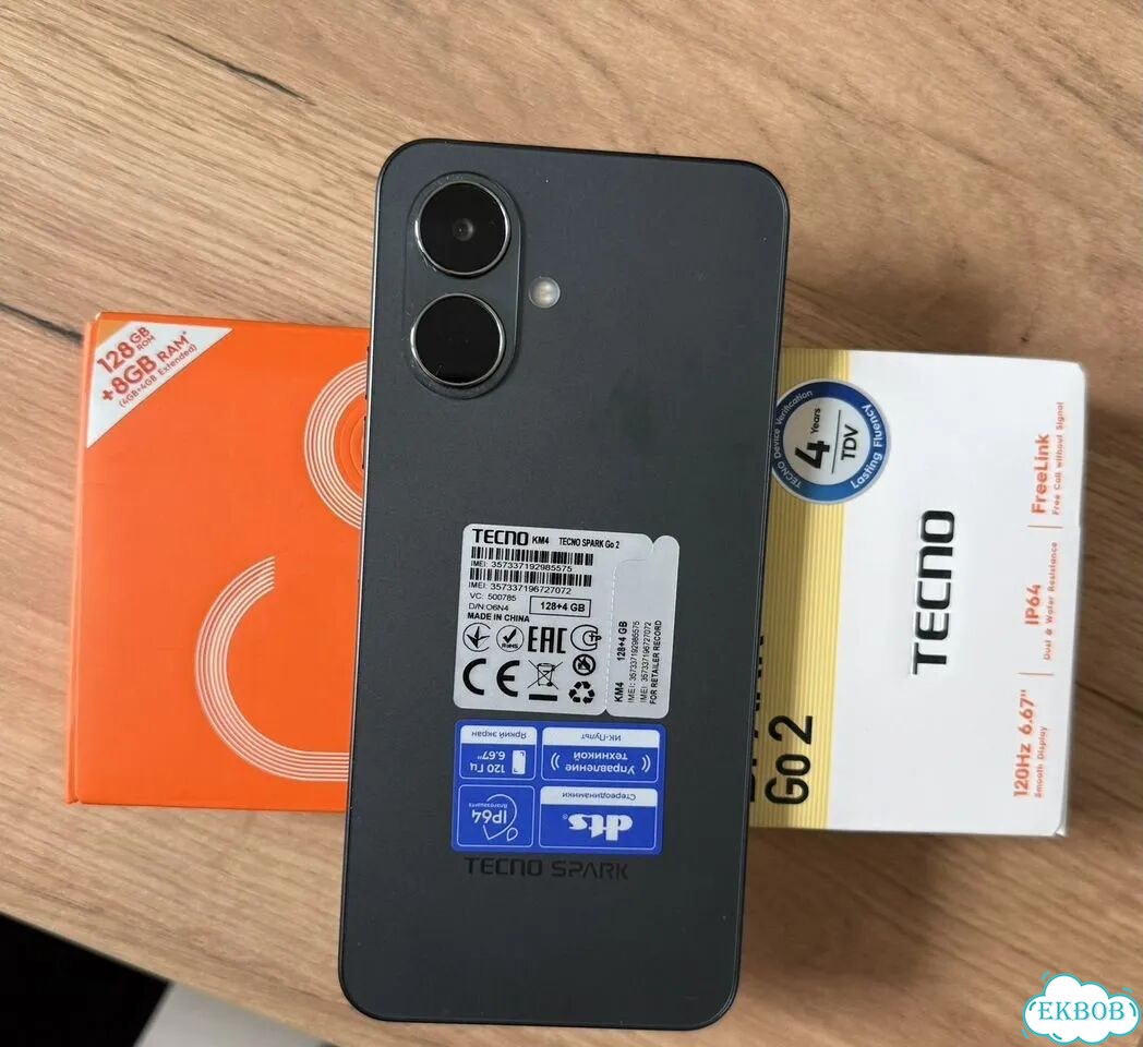 TECNO Spark Go 2, 4/128 ГБ, 2 SIM фото 1