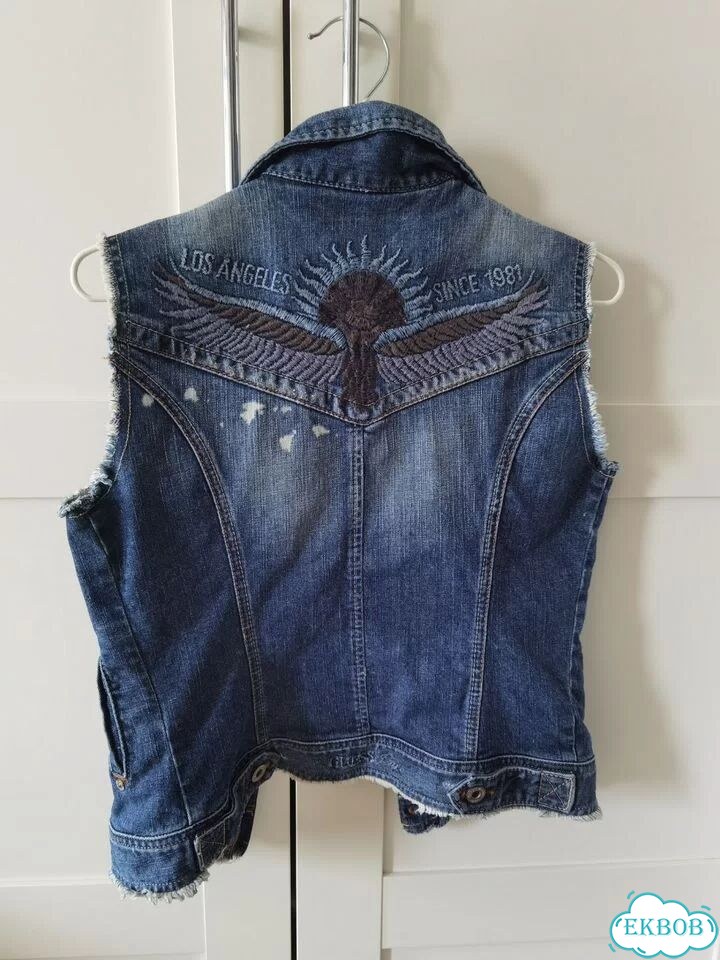 Жилет Guess джинсовый фото 1