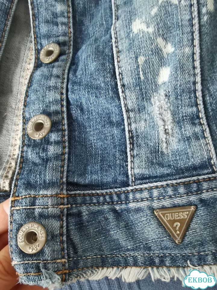 Жилет Guess джинсовый фото 6