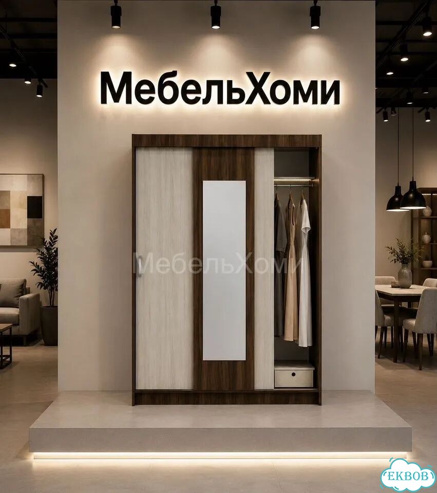 Шкаф купе трёхстворчатый фото 5