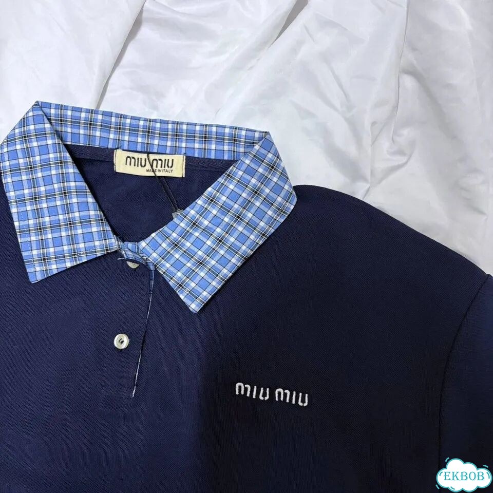 Поло мужское Miu Miu летнее фото 5
