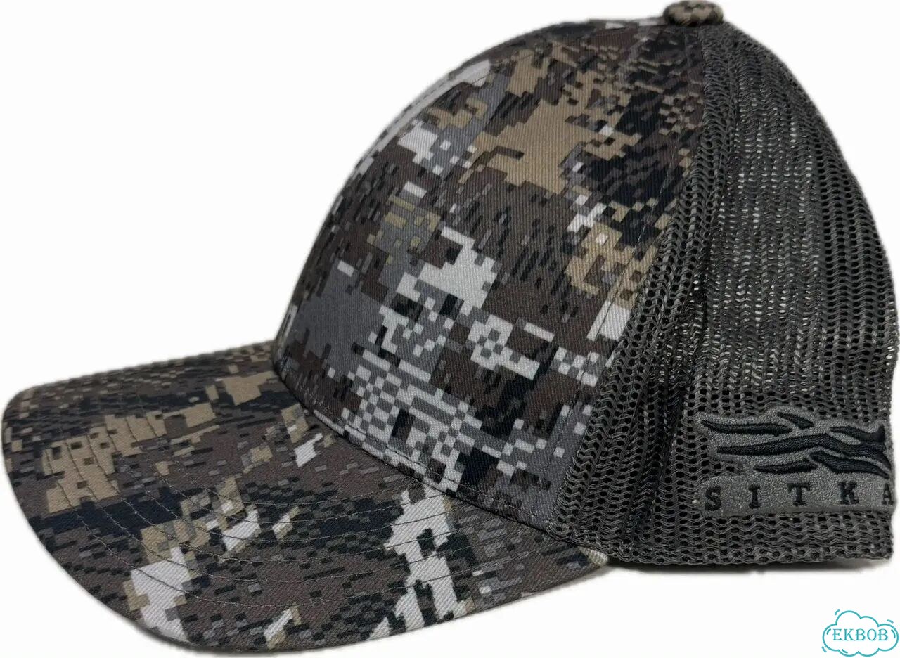 Кепка Sitka Gear Mid Pro Trucker Dark Camo фото 1