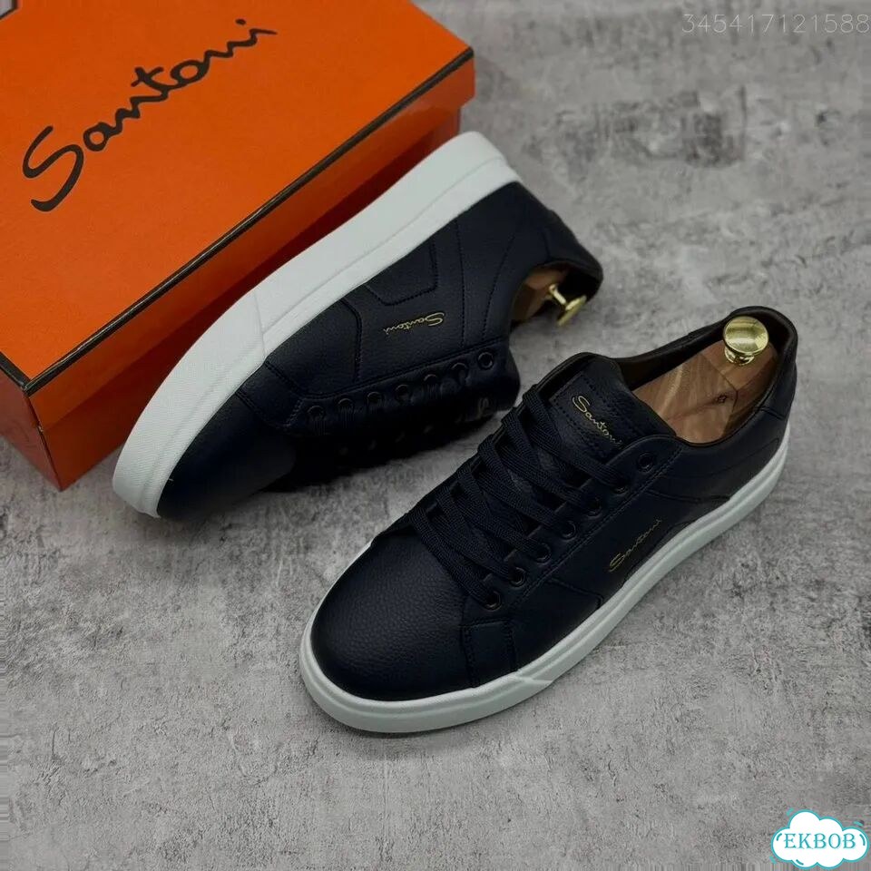 Кеды santoni мужские новые лето 40-45р фото 7