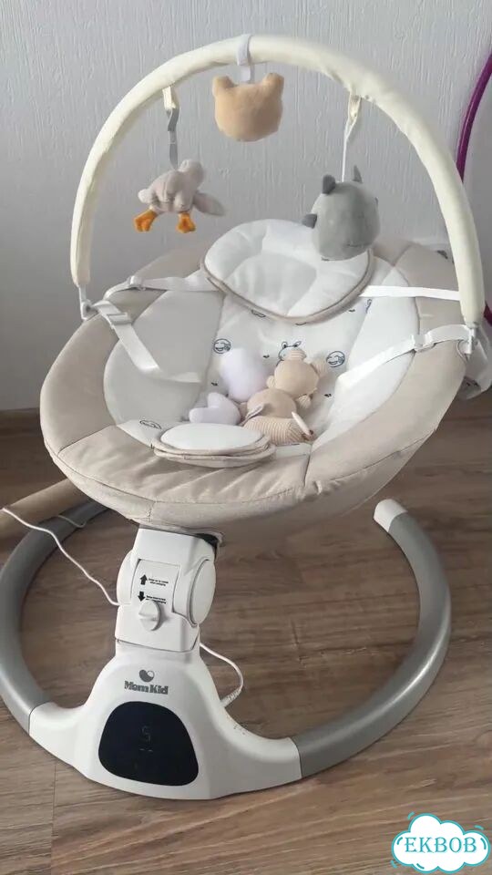 Электрокачель Momkid, от 0 с bluetooth фото 1