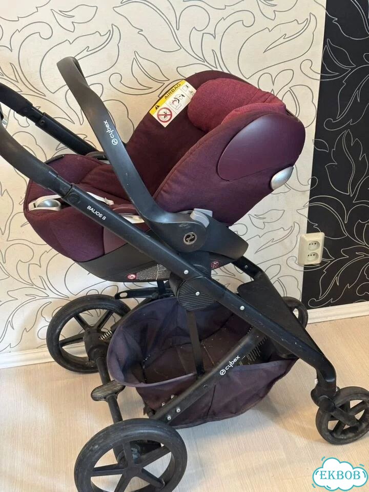 Коляска cybex balios s lux 3 в 1 с базой фото 3