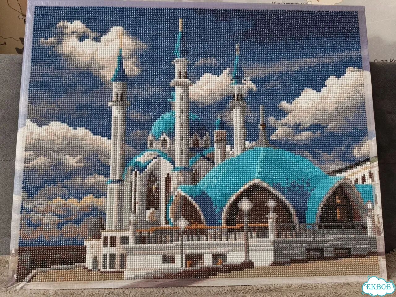 Алмазная мозаика на подрамнике фото 1
