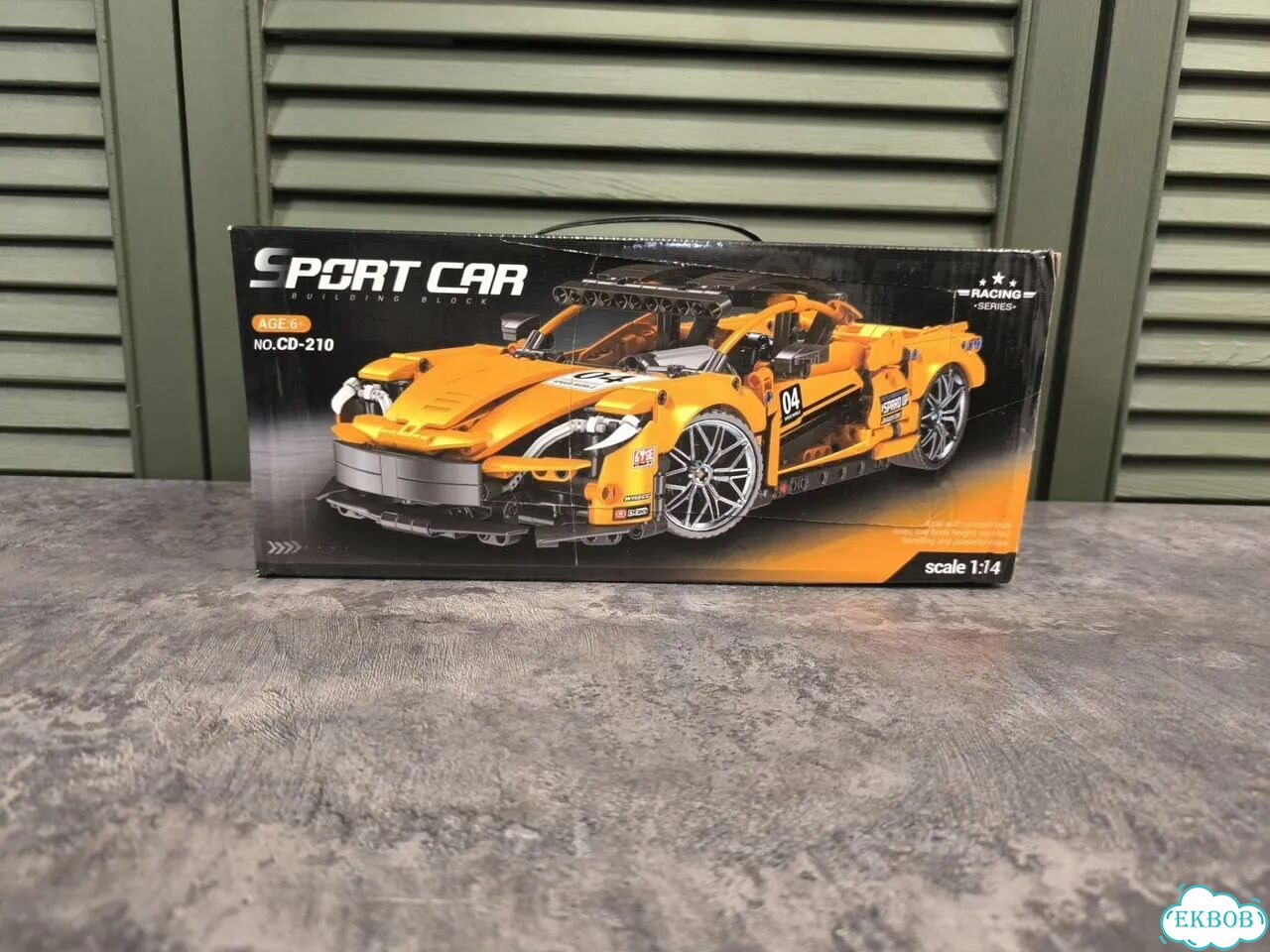Конструктор mclaren p1 новый модель 1:14 фото 1