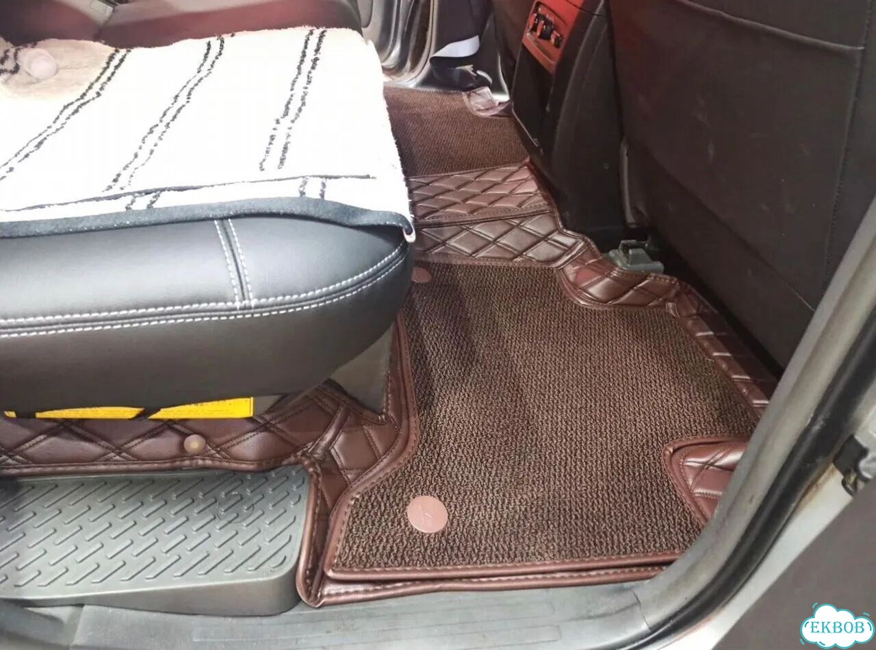 3D коврики из экокожи toyota land cruiser prado фото 3