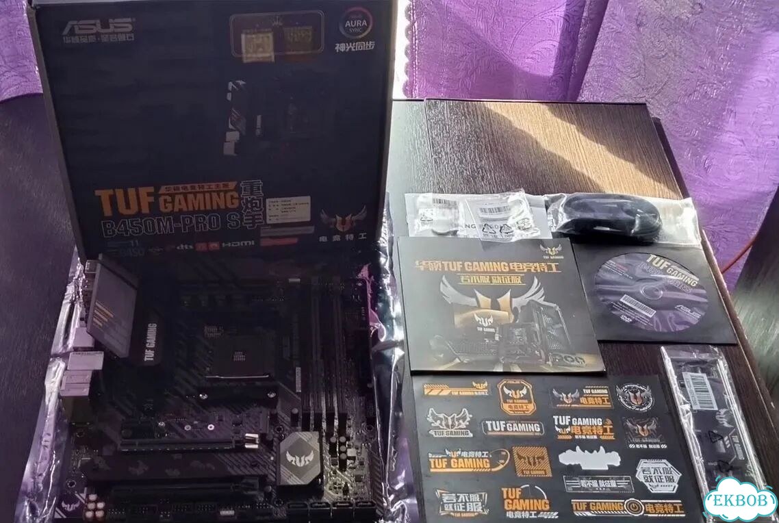 Asus TUF gaming B450M-PRO S фото 3