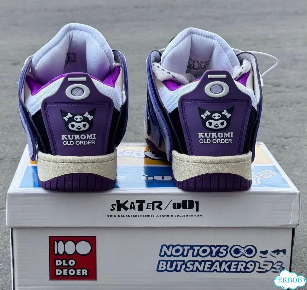 Кроссовки Old order kuromi 36-40 фиолетовые фото 4