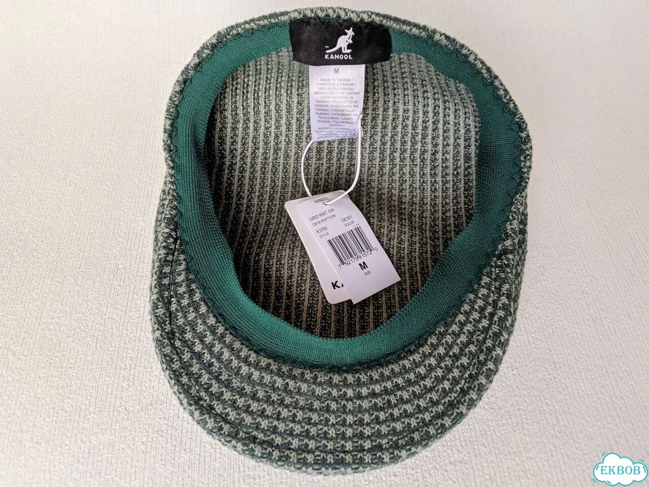 Kangol Grid Knit 504, M, Green фото 2