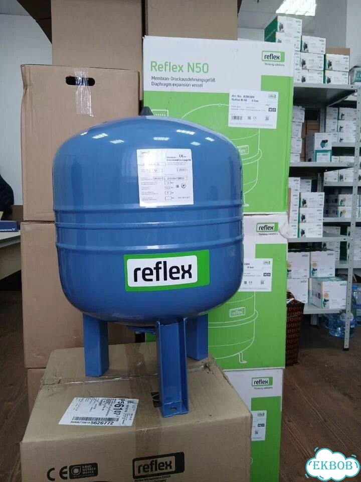 Reflex DE50 бак мембранный для водоснабжения фото 2