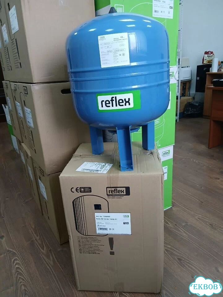 Reflex DE50 бак мембранный для водоснабжения фото 5