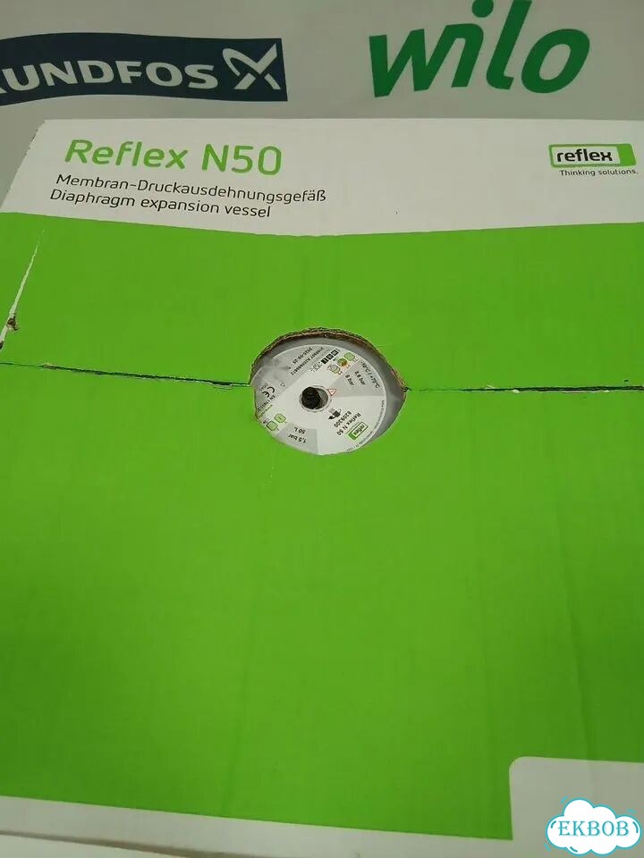 Reflex N50 бак мембранный для систем отопления фото 4