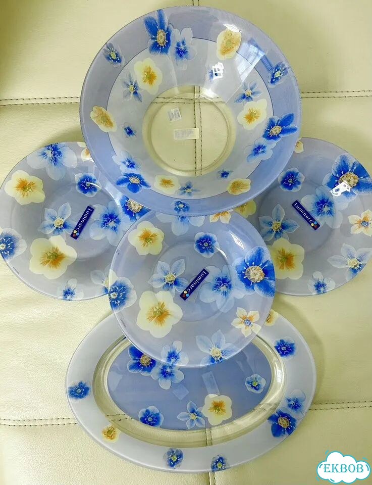 Luminarc новый набор Poeme blue фото 1