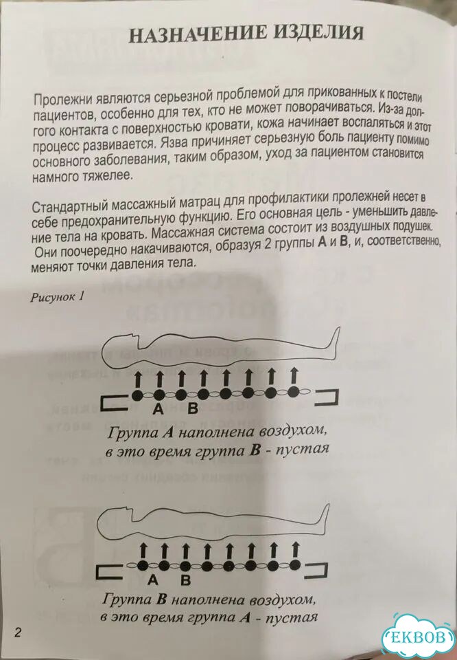 Противопролежневый матрас Orthoforma фото 3