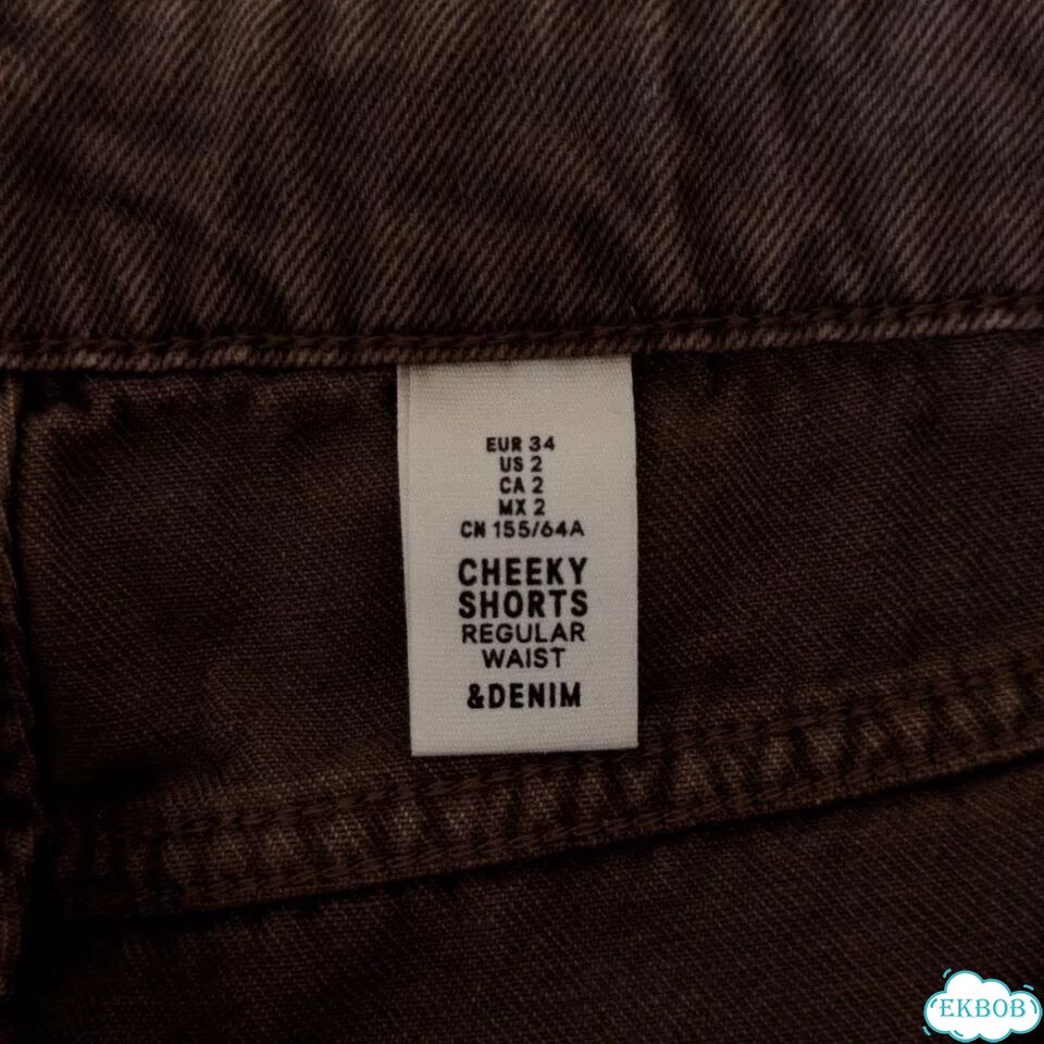 Джинсовые мини-шорты H&M, 40–42 фото 3