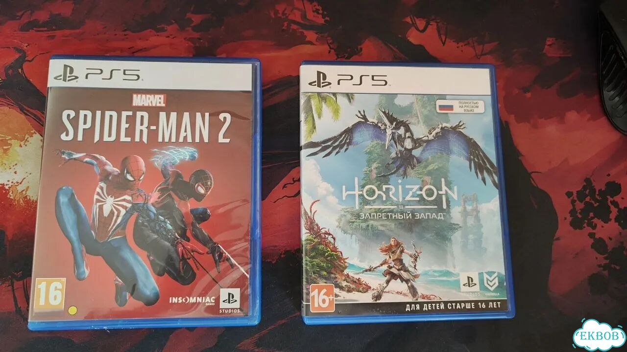 PS5 игры. Spider-Man 2 / Horizon Запретный запад фото 1