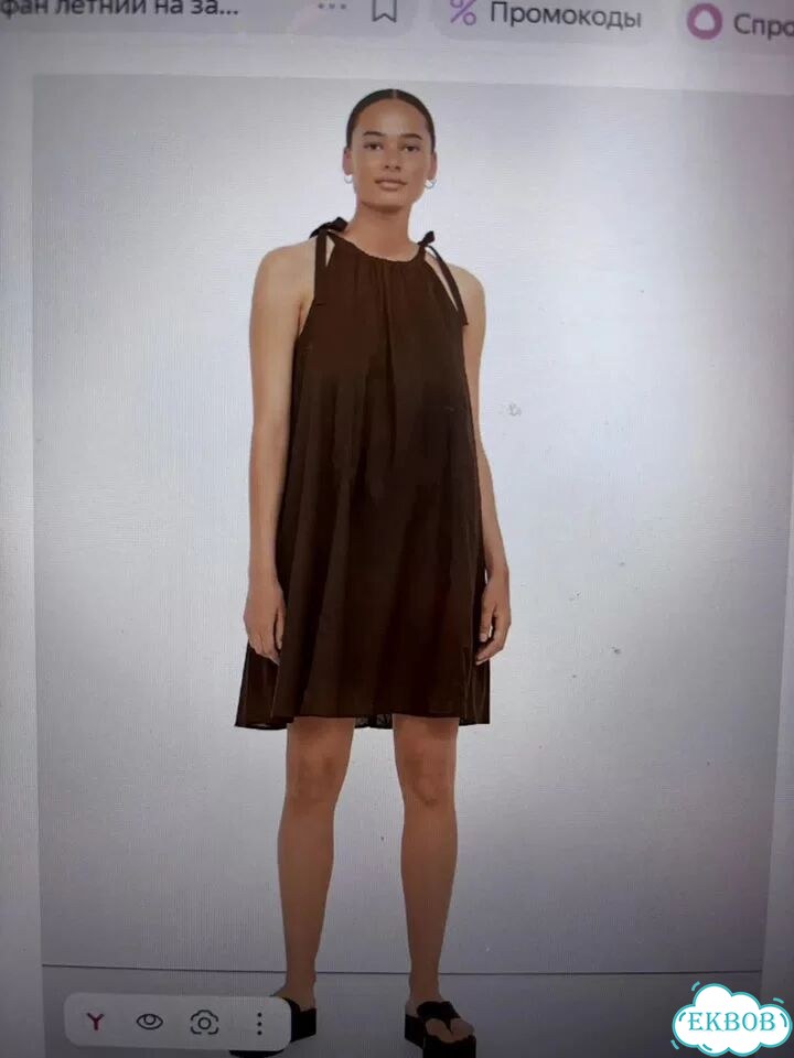 Сарафан женский летний H&M размер plus фото 4