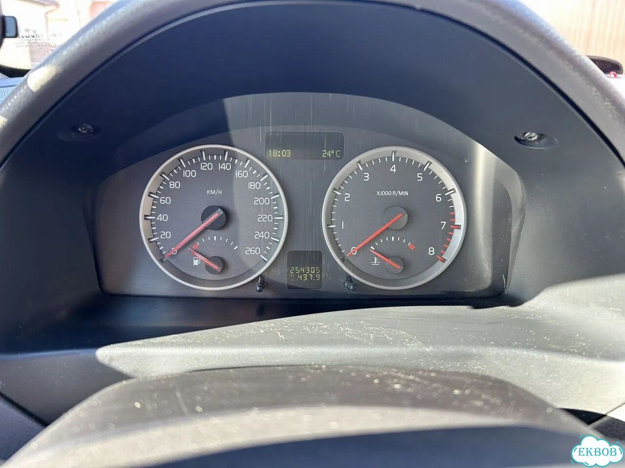 Volvo S40 2.4 AT, 2006, 254 300 км фото 23