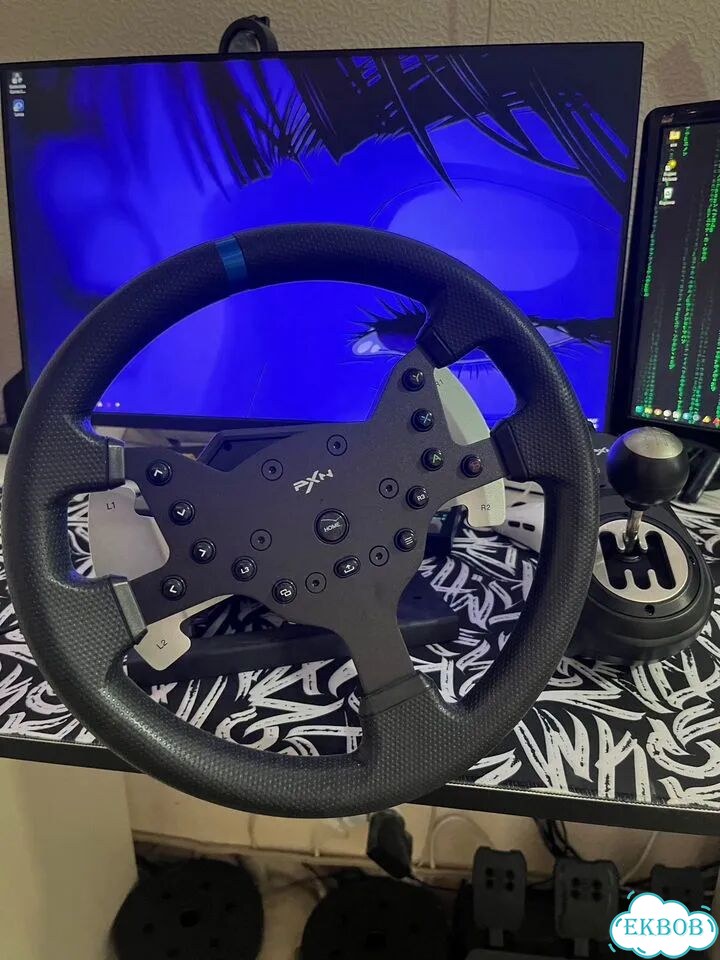 Игровой руль PXN v99 фото 1