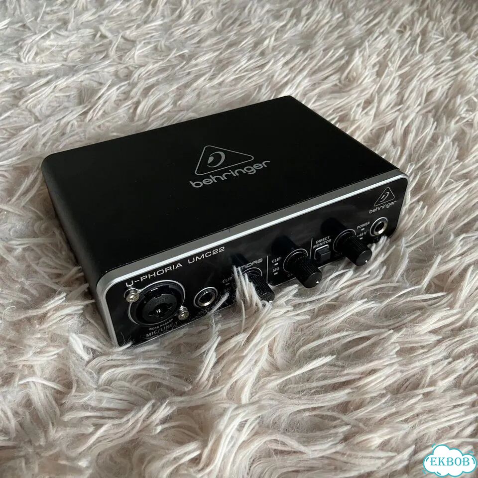 Звуковая карта behringer u phoria umc22 фото 1