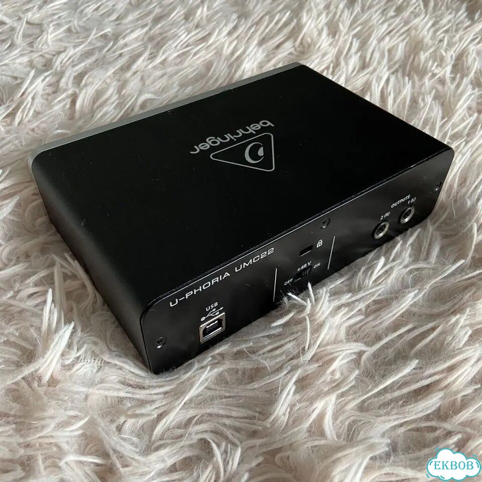 Звуковая карта behringer u phoria umc22 фото 2