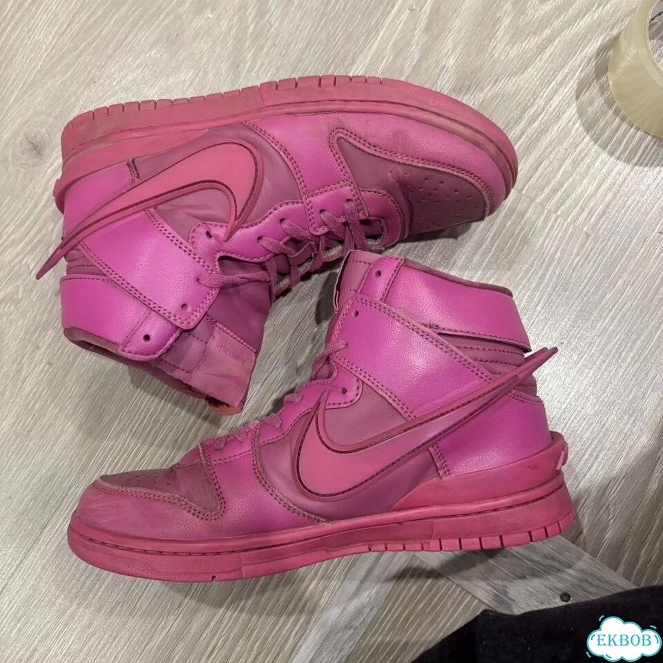 Кроссовки nike air force 1 ambush high pink фото 1