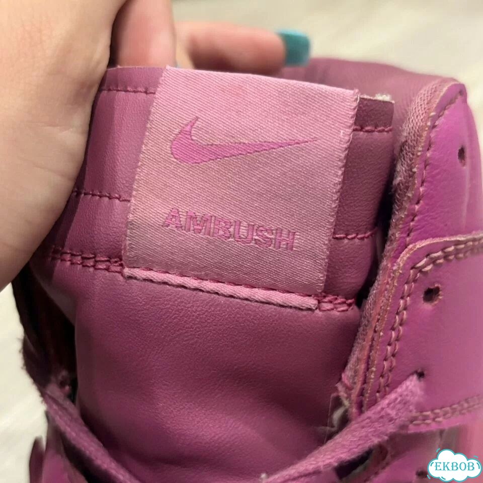 Кроссовки nike air force 1 ambush high pink фото 4
