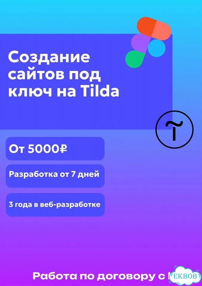 Разработка сайтов под ключ на Tilda фото 1