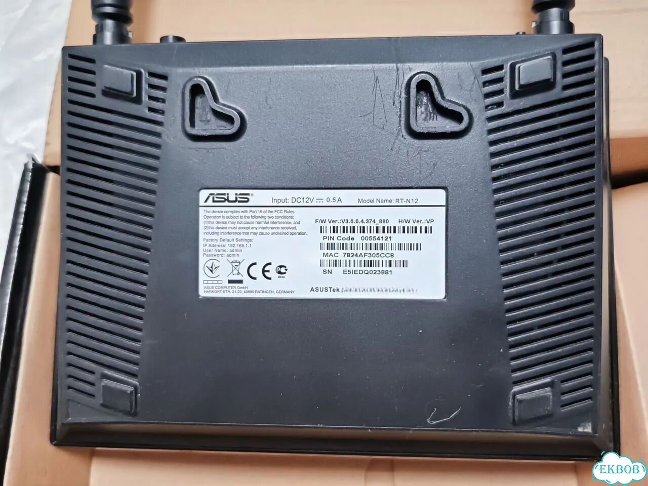 Беспроводной маршрутизатор asus RTN12 Wireless фото 2