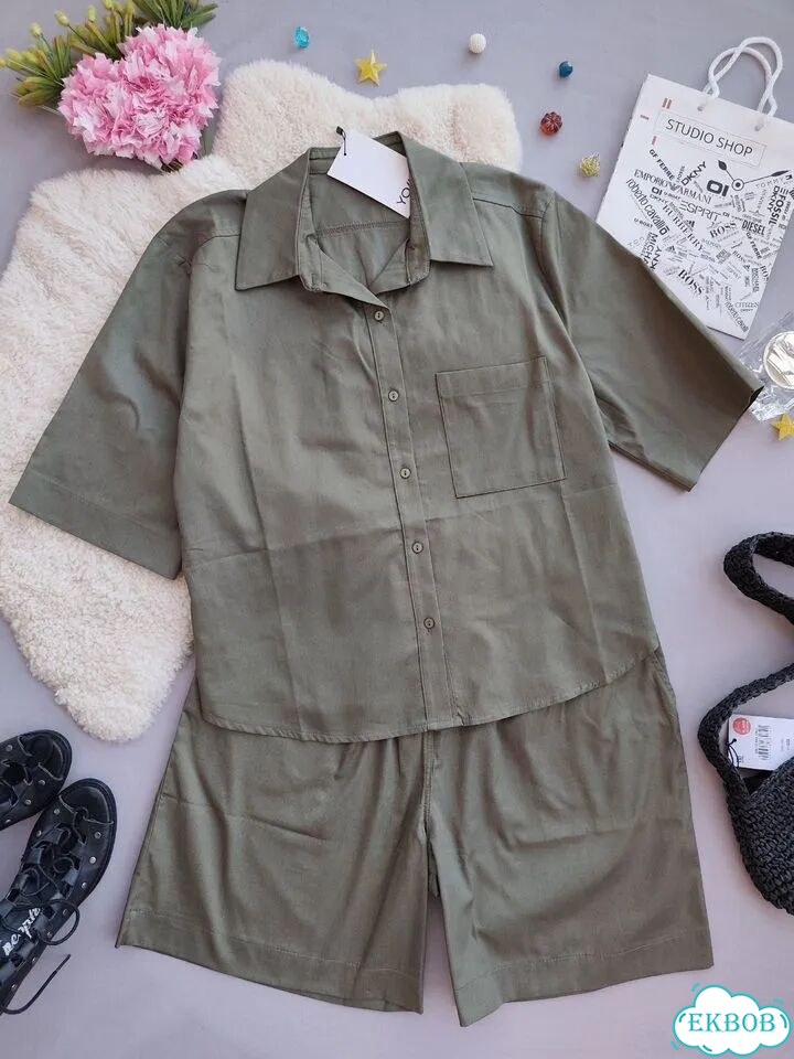 Костюм женский из 100% хлопка (новый) фото 3