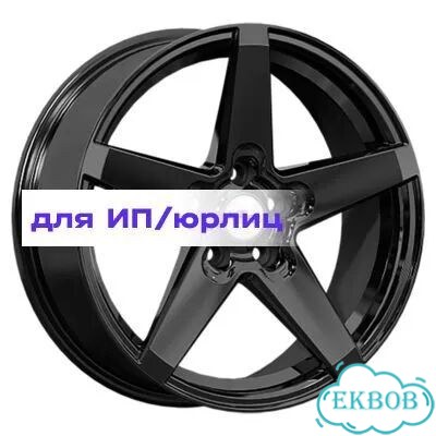 IFree 6,5x17/5x114,3 ET37 D66,6 Токен (кс1127) BK фото 1